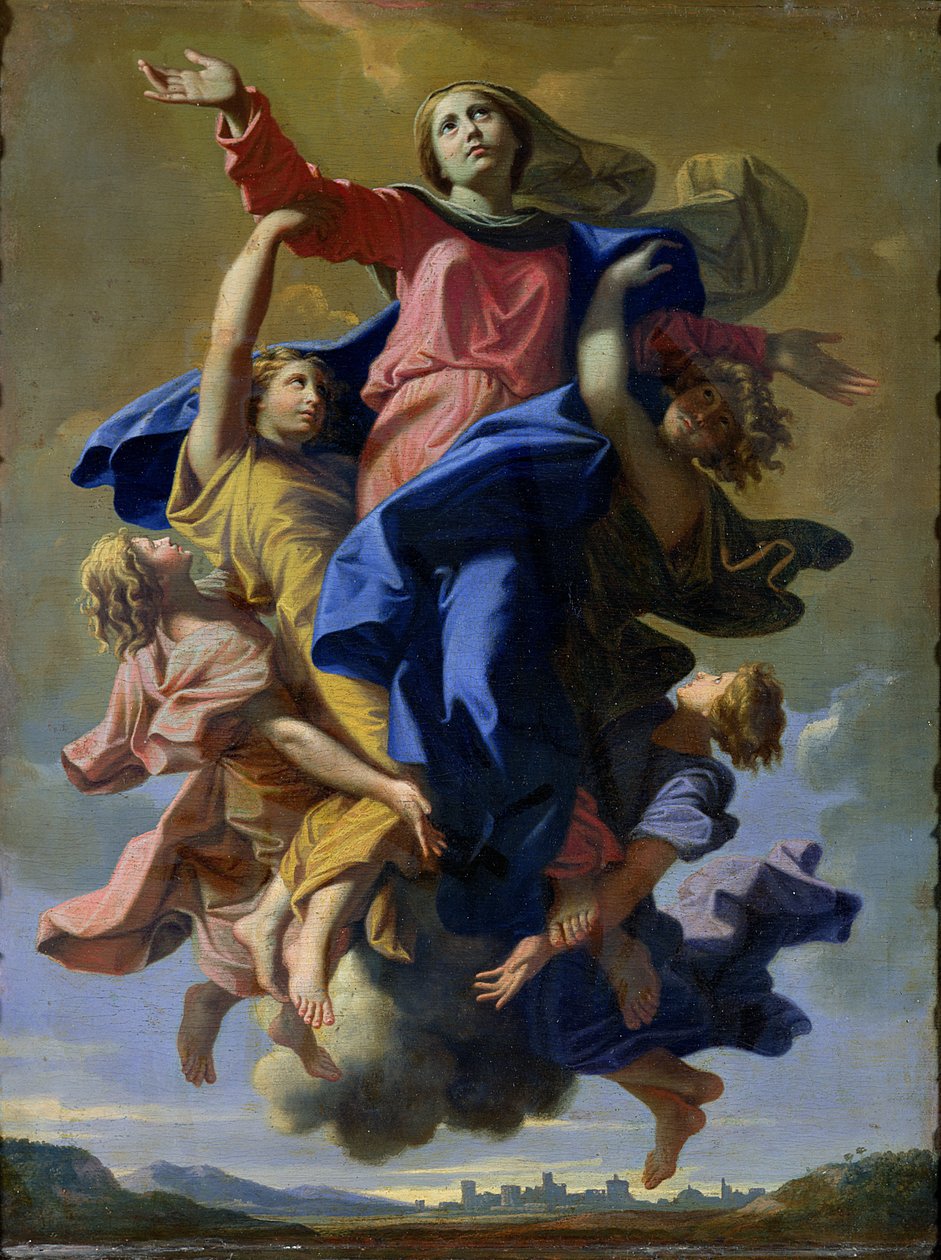 圣母升天，1649-50 作者 尼古拉斯·普桑（Nicolas Poussin）
