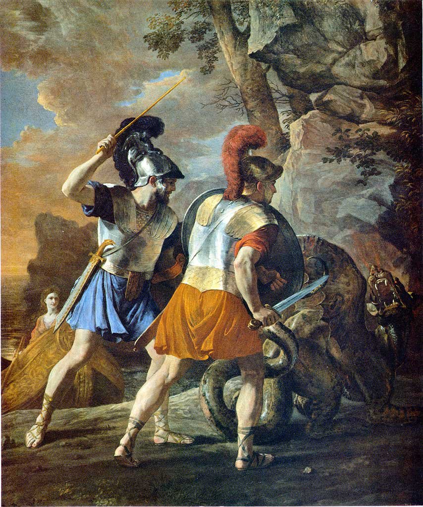 里纳尔多的同伴 作者 尼古拉斯·普桑（Nicolas Poussin）