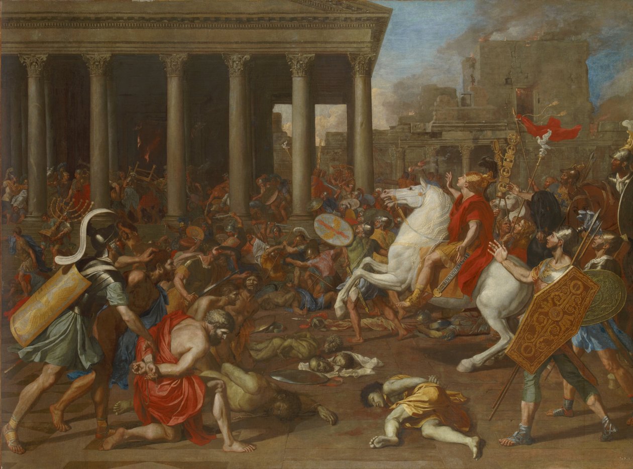 皇帝提图斯征服耶路撒冷 作者 尼古拉斯·普桑（Nicolas Poussin）