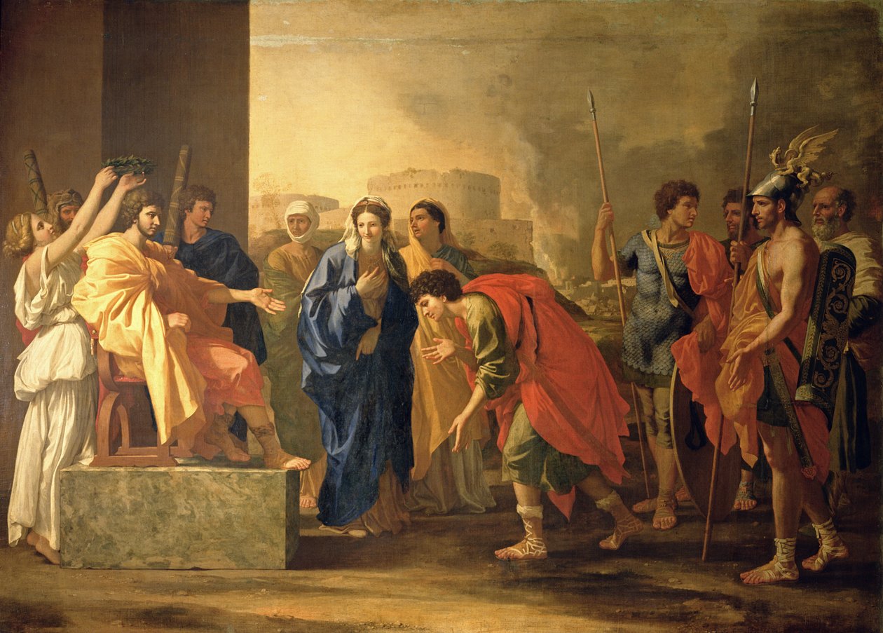 西庇阿的韵律，1640年 作者 尼古拉斯·普桑（Nicolas Poussin）