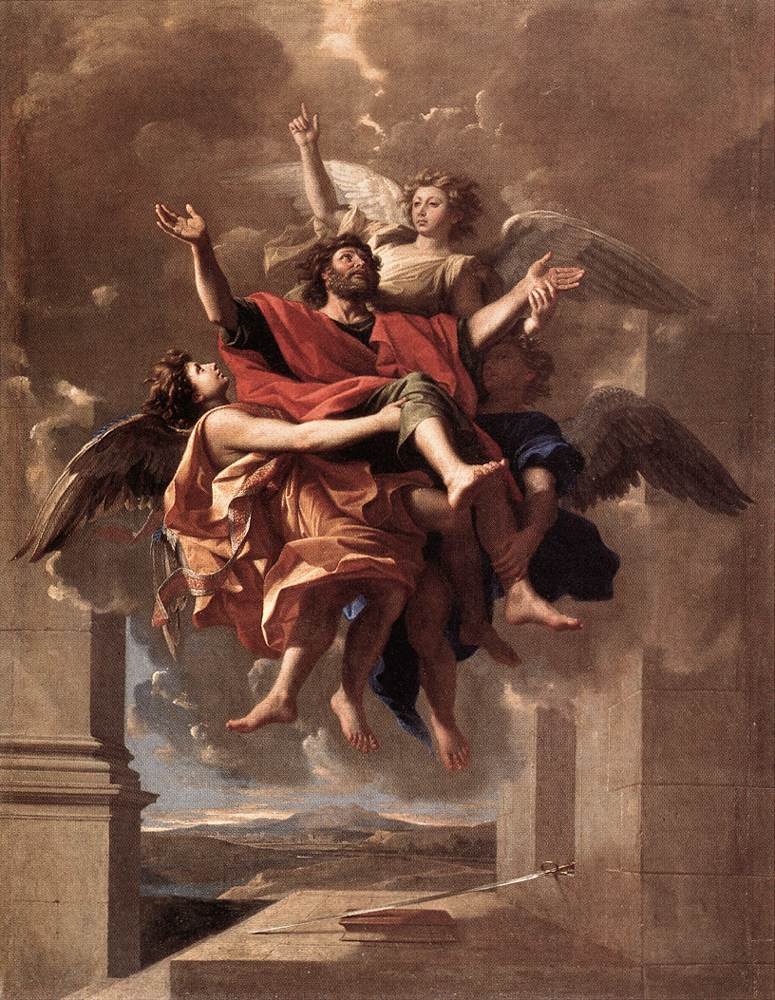 圣保罗的狂喜 作者 尼古拉斯·普桑（Nicolas Poussin）