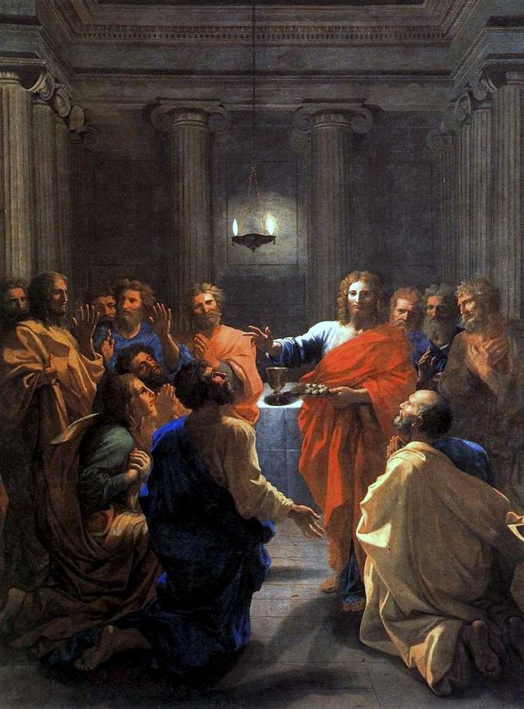 圣体圣事 作者 尼古拉斯·普桑（Nicolas Poussin）