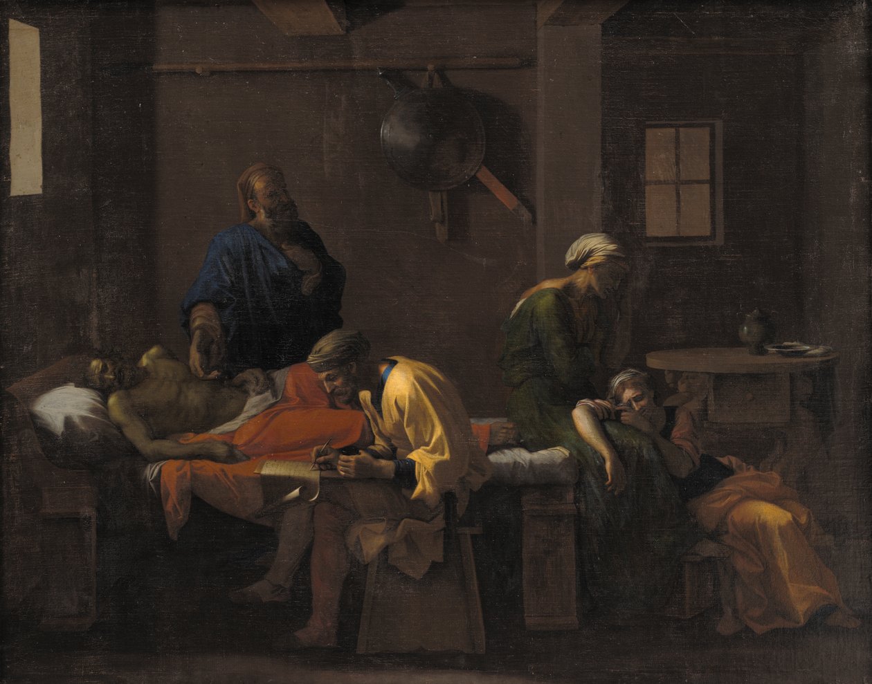 Eudamidas的遗嘱 作者 尼古拉斯·普桑（Nicolas Poussin）
