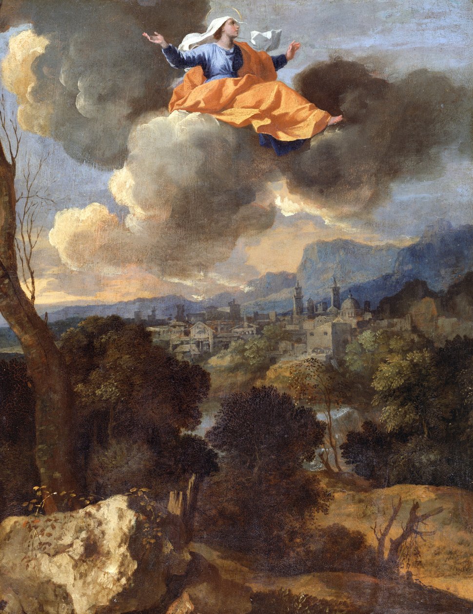 卡西亚圣丽塔的翻译 作者 尼古拉斯·普桑（Nicolas Poussin）