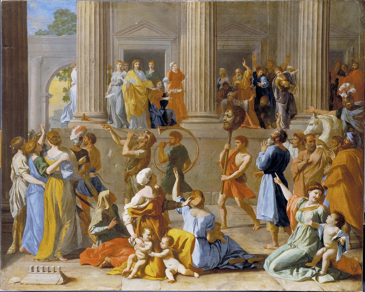 大卫的胜利 作者 尼古拉斯·普桑（Nicolas Poussin）