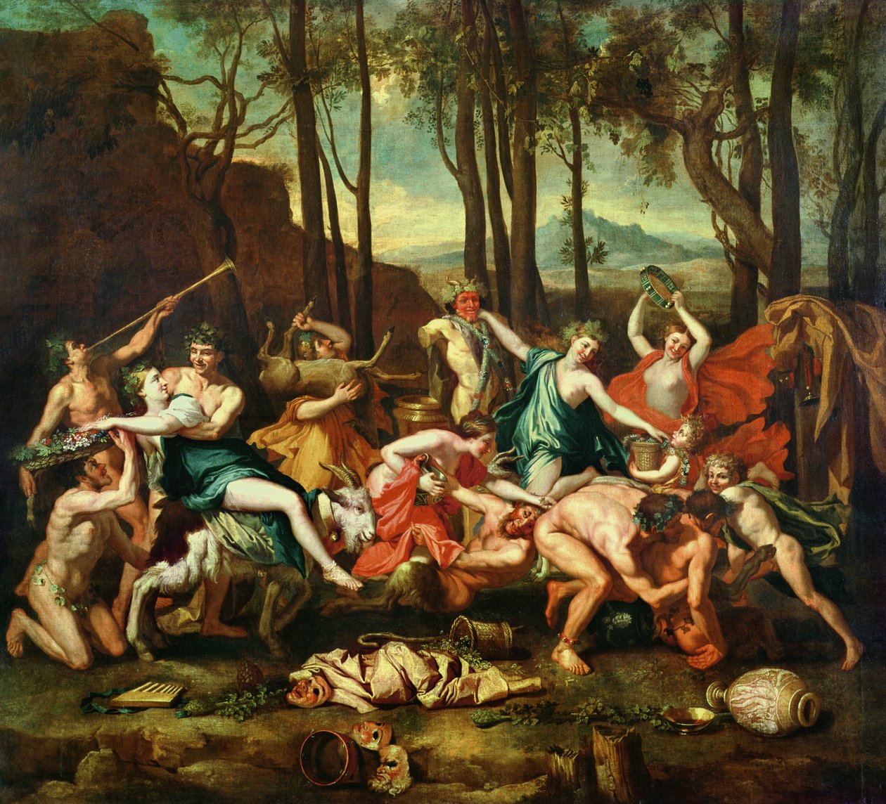潘的胜利 作者 尼古拉斯·普桑（Nicolas Poussin）