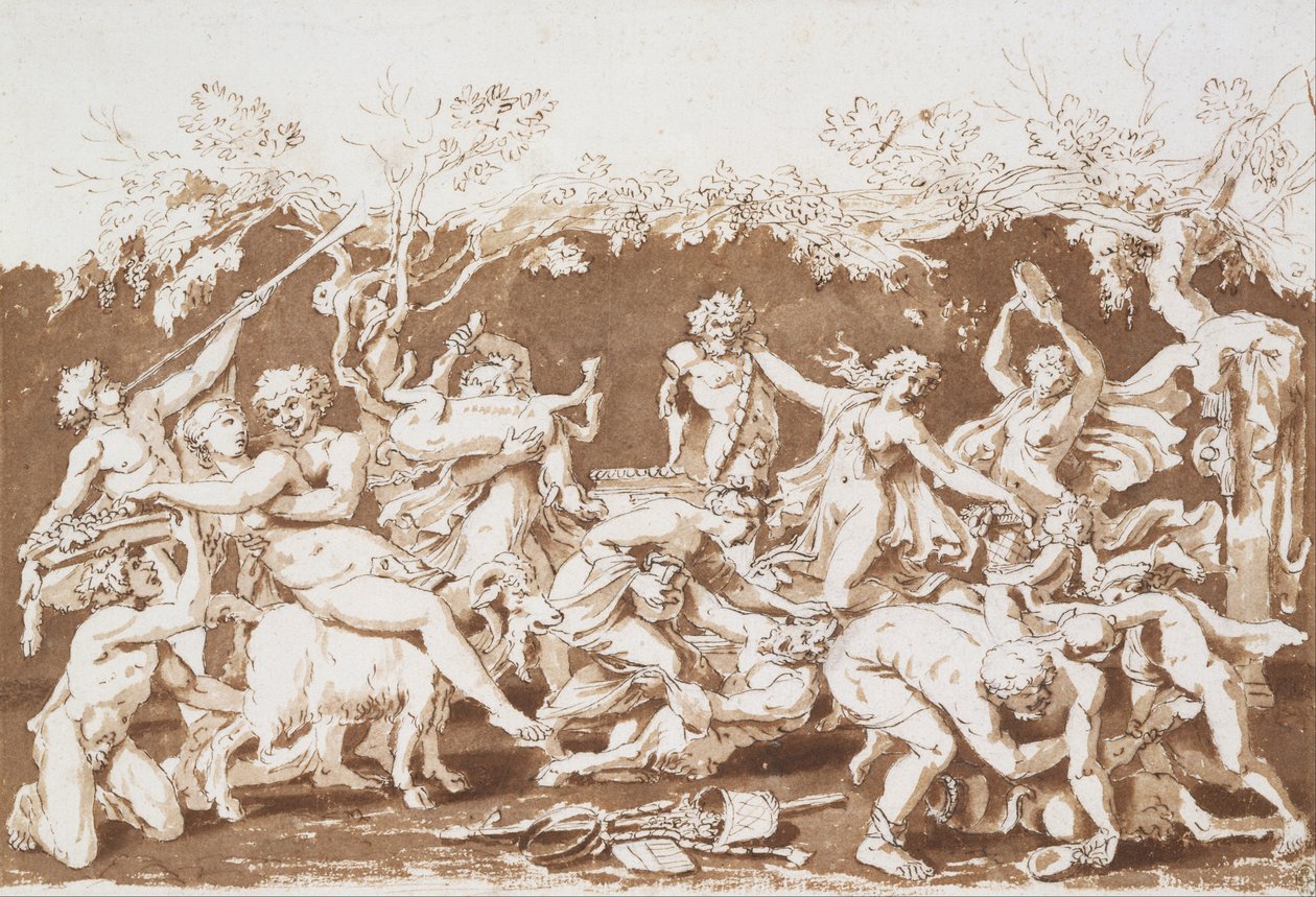 潘的胜利 作者 尼古拉斯·普桑（Nicolas Poussin）