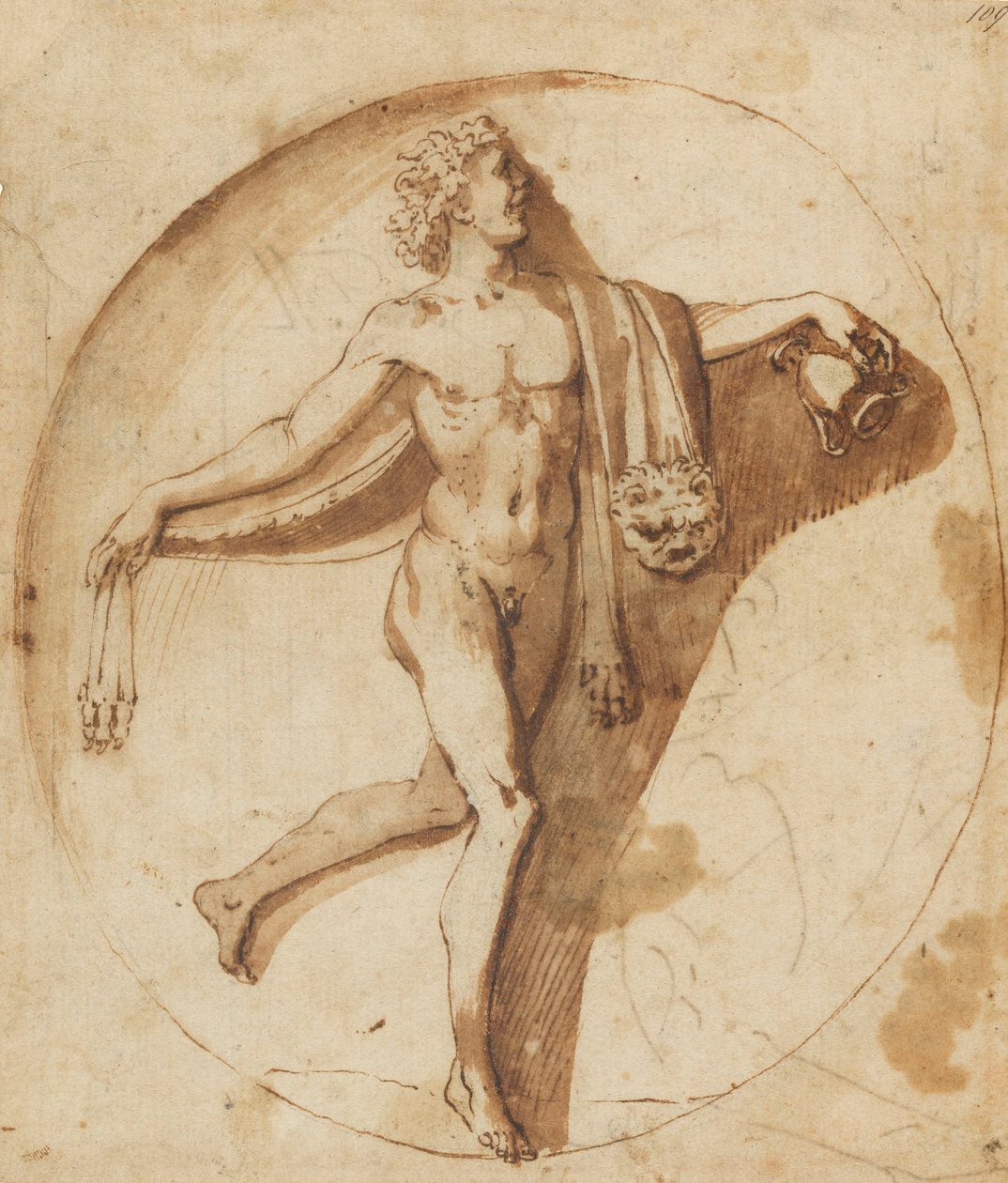 Bacchus的Votary，c.1640 作者 尼古拉斯·普桑（Nicolas Poussin）