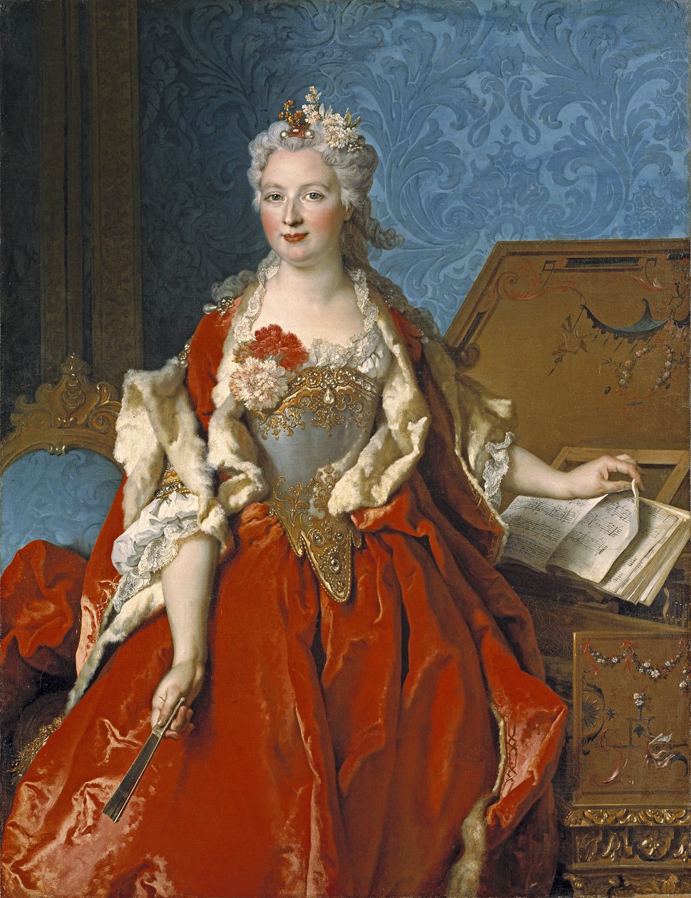 Marguerite de Seve，1729（对283897） 作者 尼古拉斯·德·拉吉利埃