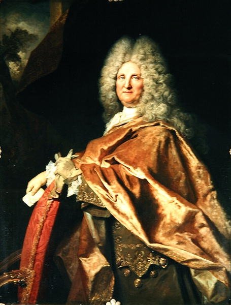 一个男人的肖像，可能是Jacques de Laage 作者 尼古拉斯·德·拉吉利埃