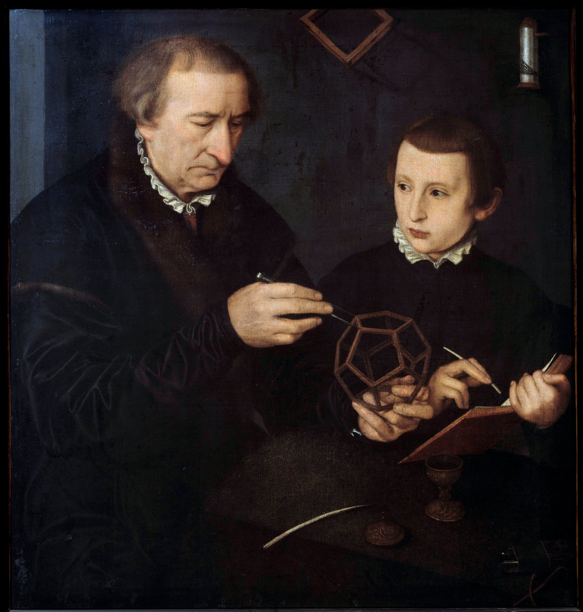 Portrait of the German calligrapher and mathematician Johann Neudorfer the Old (or Johan Neudorffer I the Elder   1407492   zh       chinese Successfully Translated  Original: Mary Wilkes and John Wilkes Translat: Mary Wilkes and John Wilkes 1459495 zh chi 作者 Nicolas（车间）Neufchatel