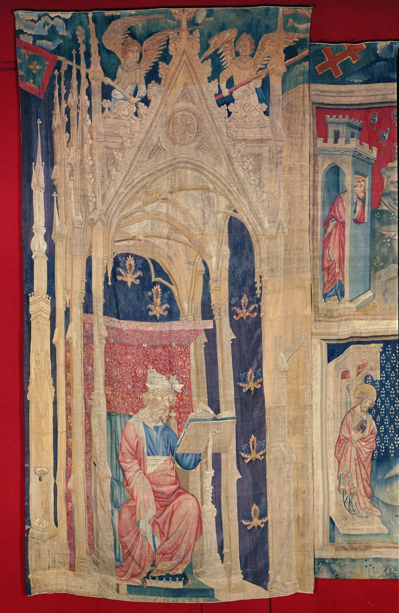 读者，来自昂热的启示录，1373-87（挂毯） 作者 尼古拉斯·巴塔耶（Nicolas Bataille）