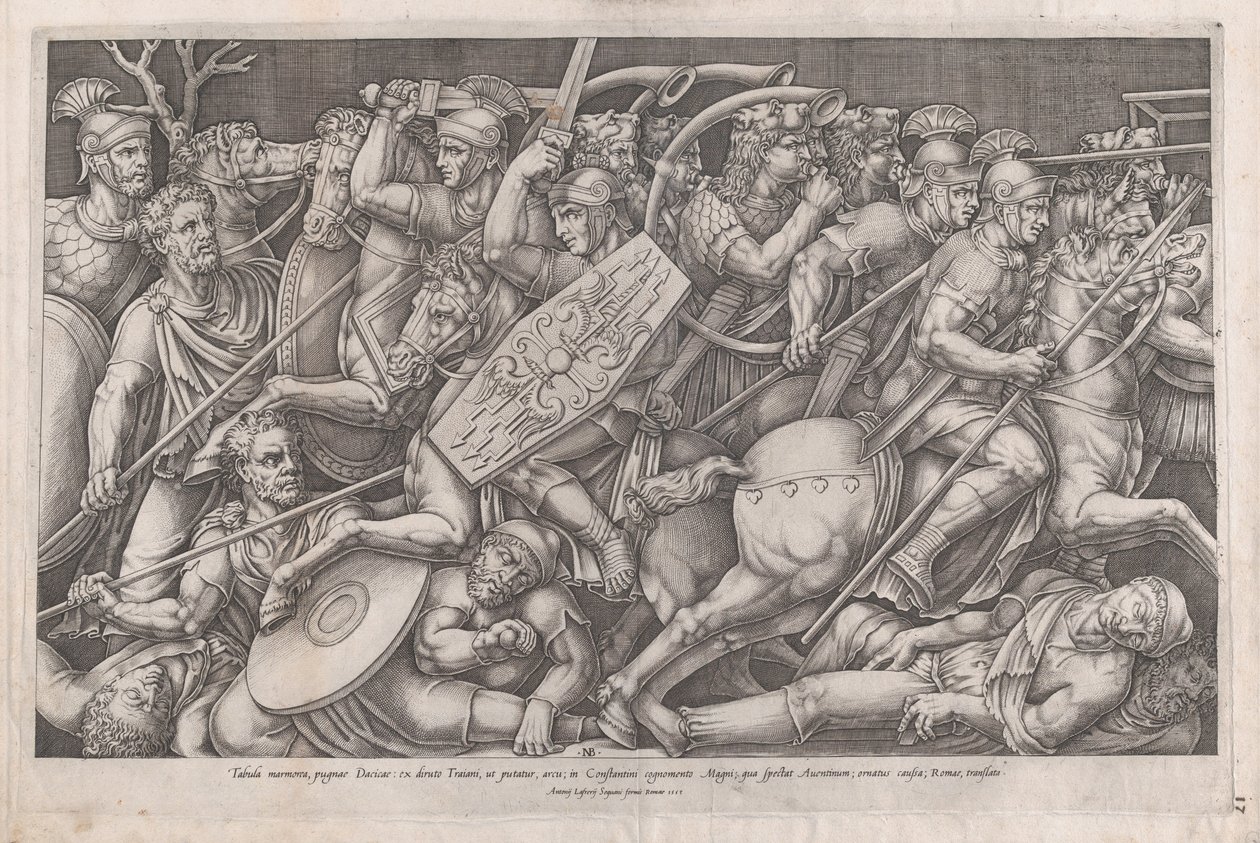 Speculum Romanae Magnificentiae：Daican War, 1553., 1553. 作者 尼古拉斯·贝阿特丽泽