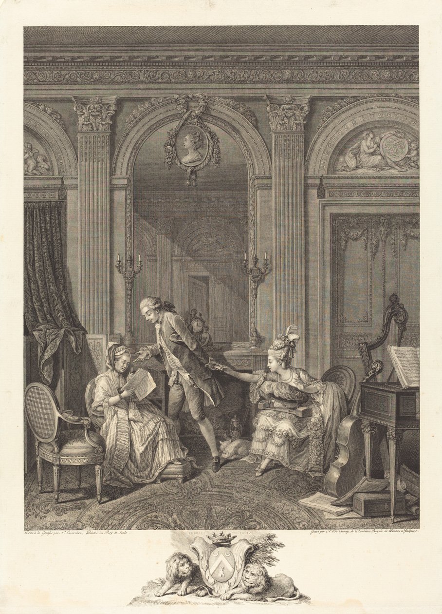 坯料 作者 Nicolas Delaunay 在 Nicolas Lavreince 之后