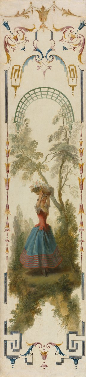 园艺c。 1723-1727。 作者 尼古拉斯·兰克里特（Nicolas Lancret）