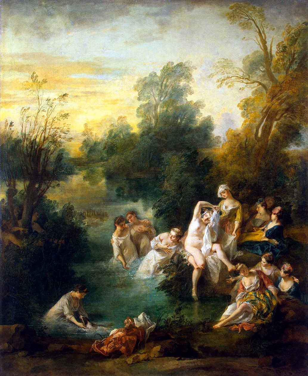 夏天》，约1730年。 作者 尼古拉斯·兰克里特（Nicolas Lancret）