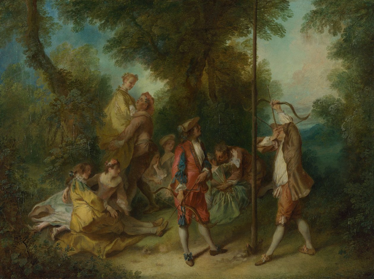 人的四个时代：成熟，大约1735年 作者 尼古拉斯·兰克里特（Nicolas Lancret）