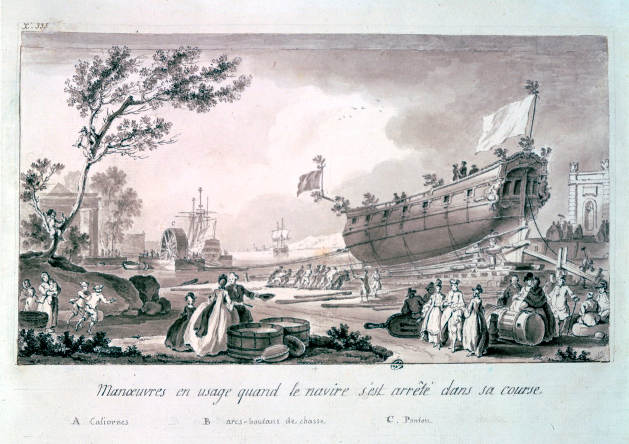 无题，c1750-1810 作者 尼古拉斯·玛丽·欧桑妮