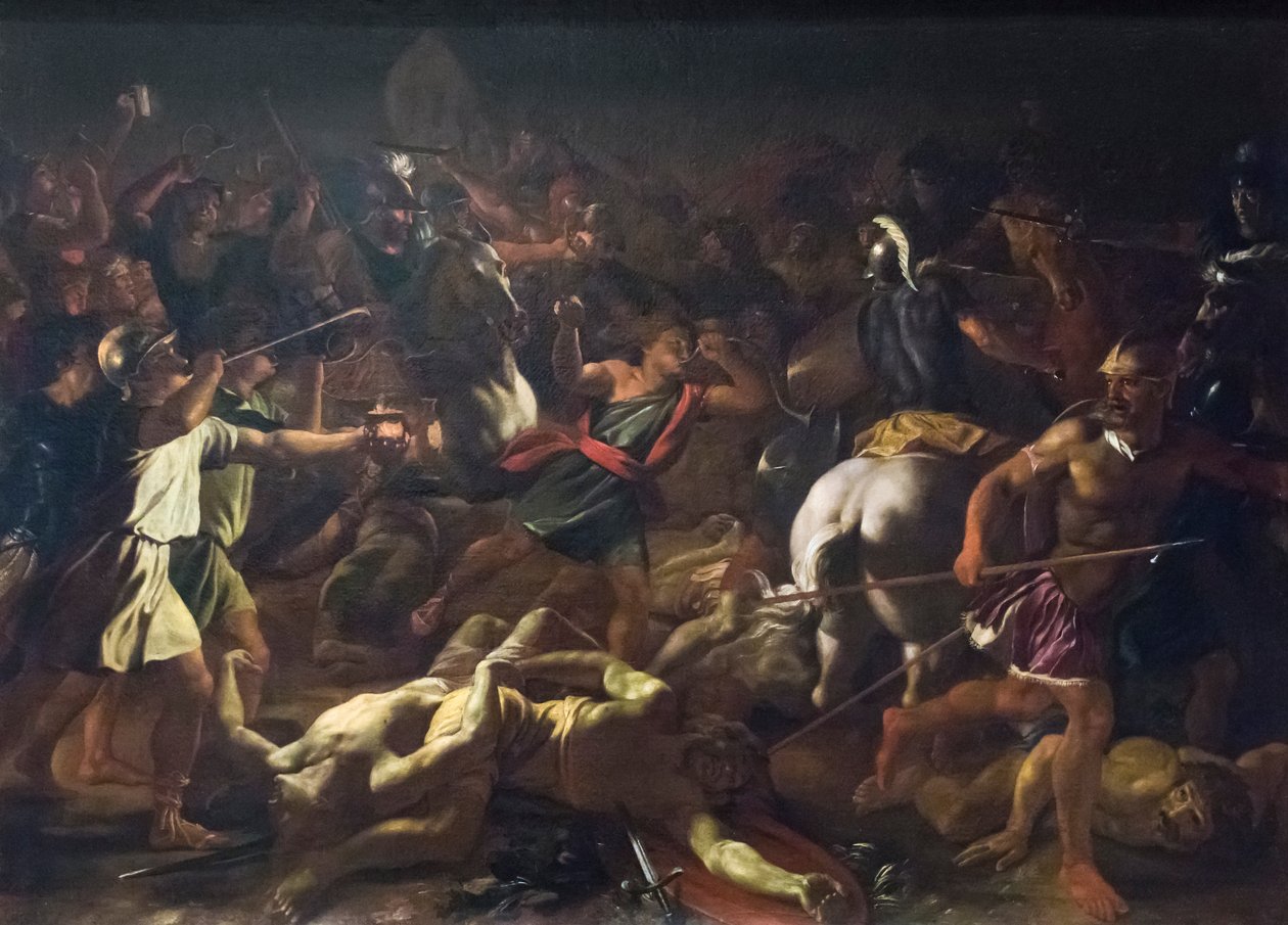 基甸与米甸人之战 作者 尼古拉斯·普桑（Nicolas Poussin）
