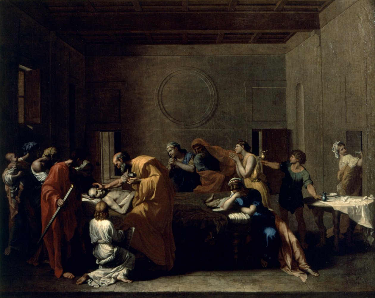 极端联合会，约1638-40年 作者 尼古拉斯·普桑（Nicolas Poussin）