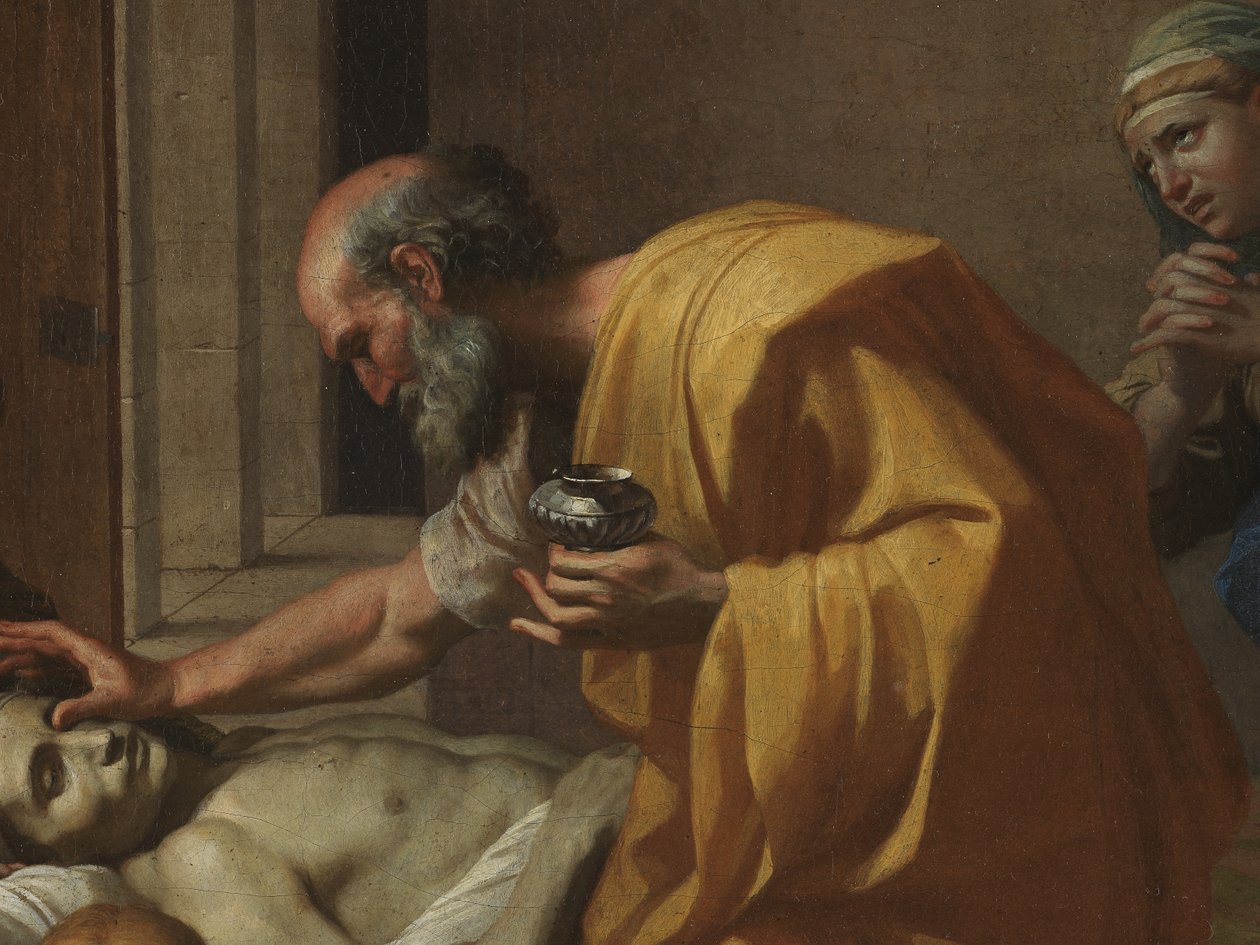 Extreme Unction，来自Seven Sacraments，1638-40 作者 尼古拉斯·普桑（Nicolas Poussin）