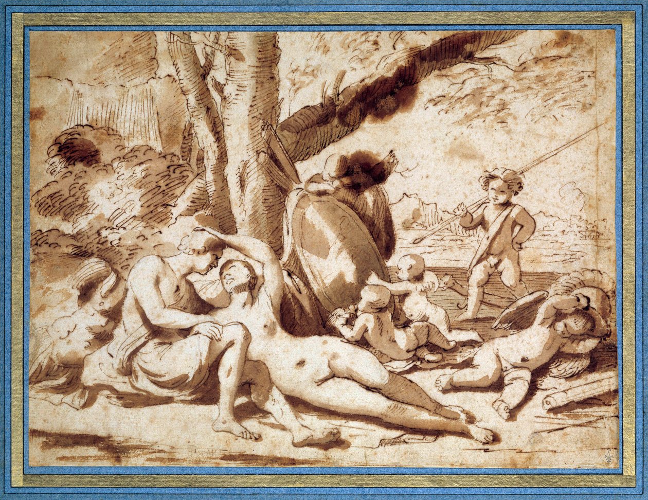 火星和金星 作者 尼古拉斯·普桑（Nicolas Poussin）