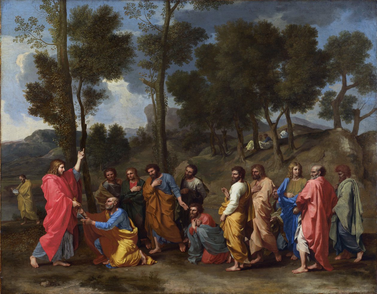 Poussin, Nicolas (1594-1665) Seven Sacraments:布面油画 约1637-1640年 法国国家美术馆，伦敦 95,2x120,6绘画 作者 尼古拉斯·普桑（Nicolas Poussin）