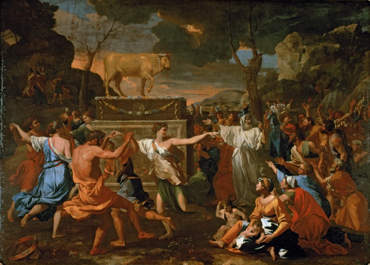 金牛崇拜... 作者 尼古拉斯·普桑（Nicolas Poussin）
