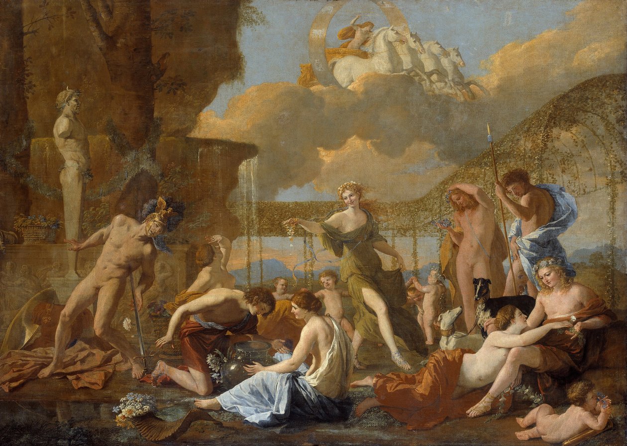植物群帝国，1631年 作者 尼古拉斯·普桑（Nicolas Poussin）
