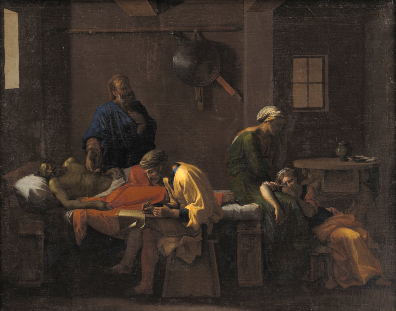 Eudamidas的遗嘱 作者 尼古拉斯·普桑（Nicolas Poussin）