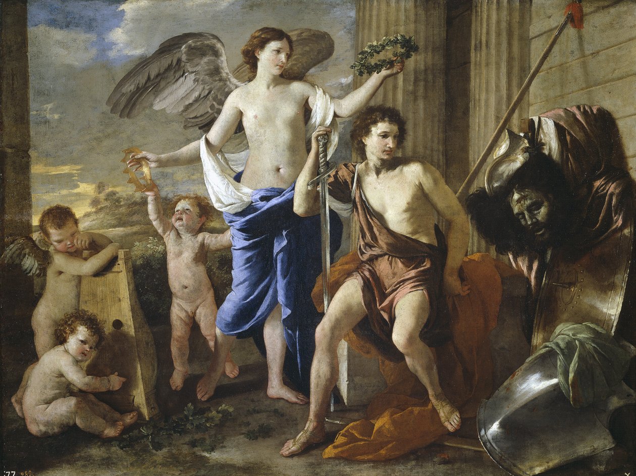 大卫的胜利，1630年 作者 尼古拉斯·普桑（Nicolas Poussin）
