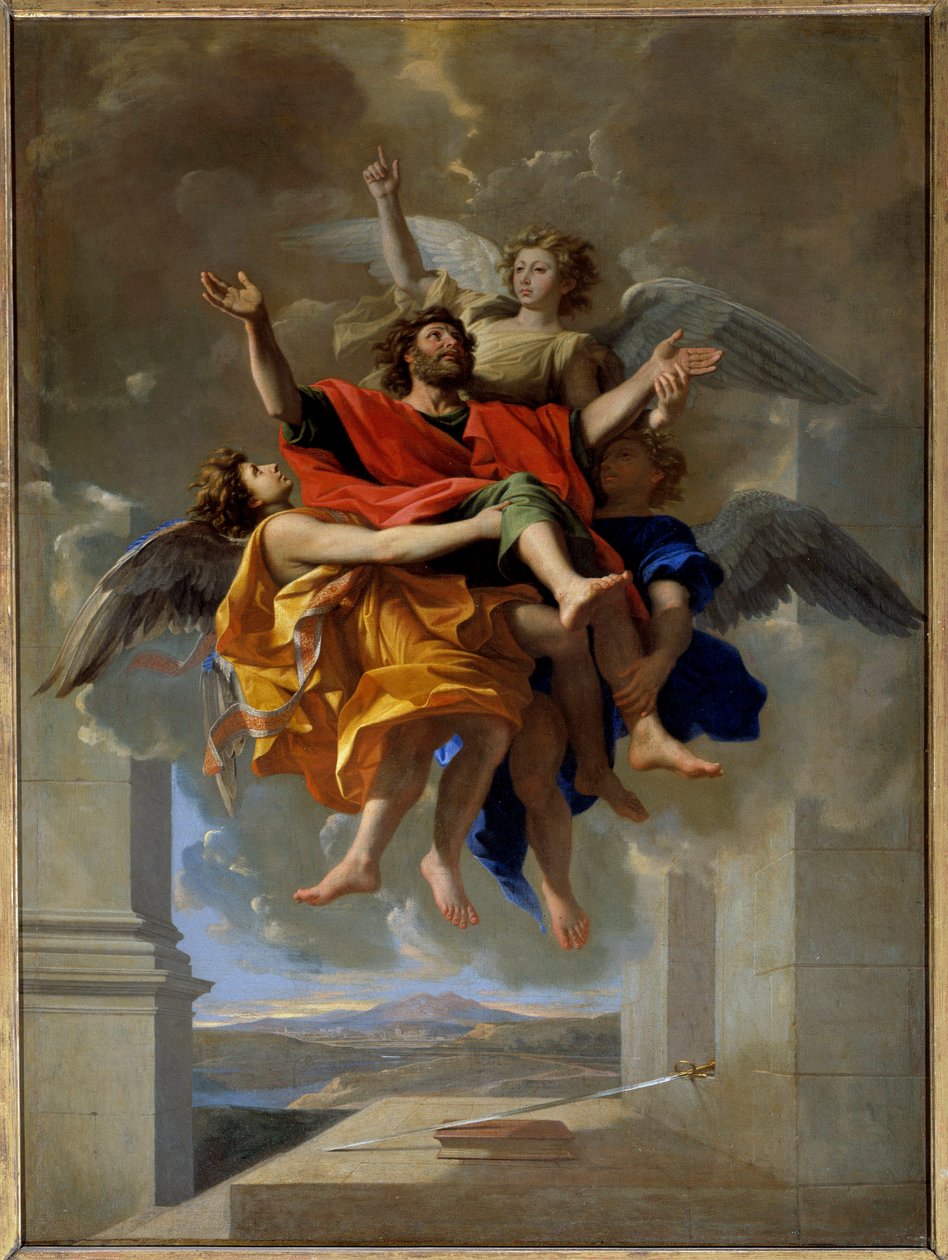 圣保罗的愿景，1649-50 作者 尼古拉斯·普桑（Nicolas Poussin）