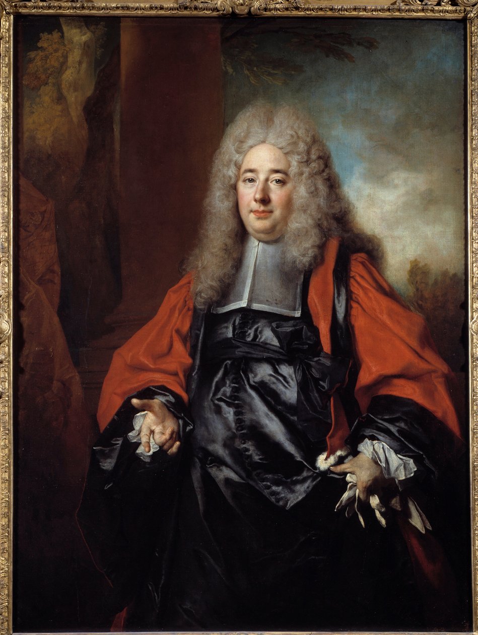 Louis Urbain le Pelletier的肖像 作者 尼古拉斯·德·拉吉利埃