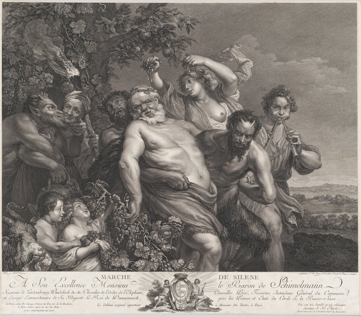 The Triumph of Silenus, 1775-78. , 1775-78. 作者 尼古拉斯·德·劳奈