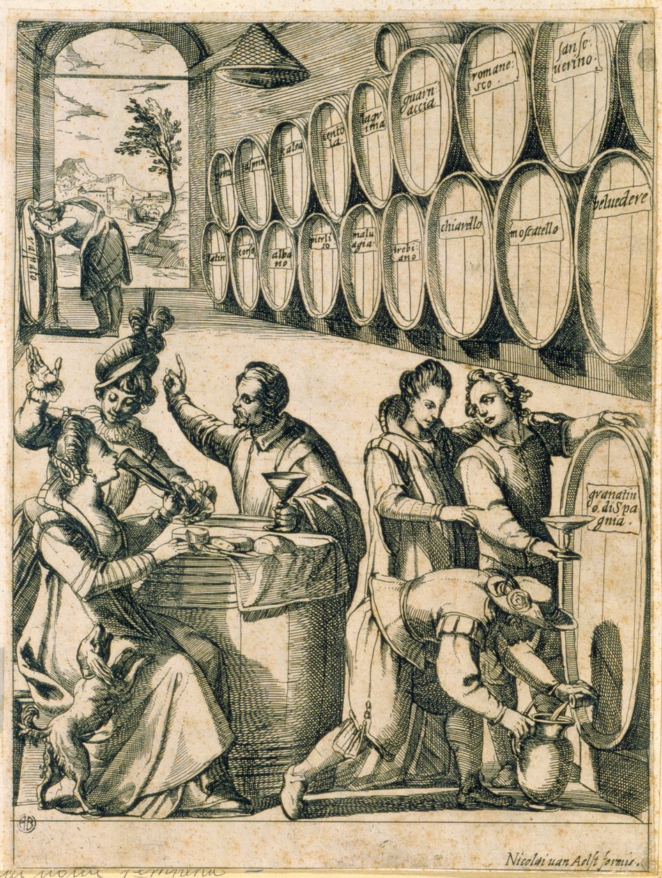 Drinkers in a wine cellar (names of Roman wines are inscribed on the barrels)   1464119   zh       chinese Successfully Translated  Original: Gladstone and Disraeli, Beaconsfield (photogravure) Translat: Gladstone and Disraeli, Beaconsfield (photogravure)  作者 尼古拉·范·阿尔斯特