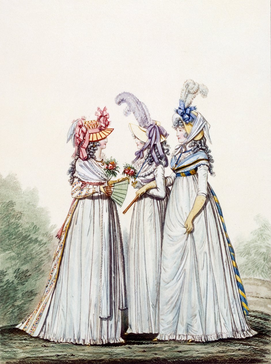 晨礼服，无花果。 16，图17和图1897年，来自“时尚画廊” 作者 尼古拉斯·冯·海德洛夫