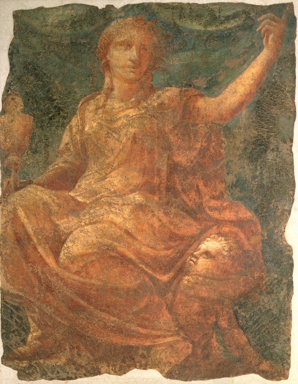 美德的寓言形象 作者 Nicolo dell和Fontana，Alberto Abate