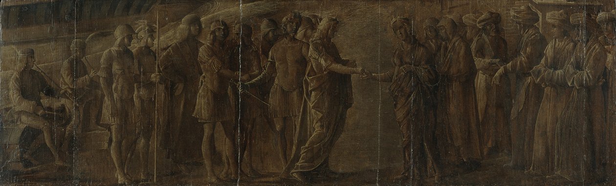 国王和王后之间的聚会，约1490-1510年 作者 尼科洛·隆迪内利（Nicolo Rondinelli）