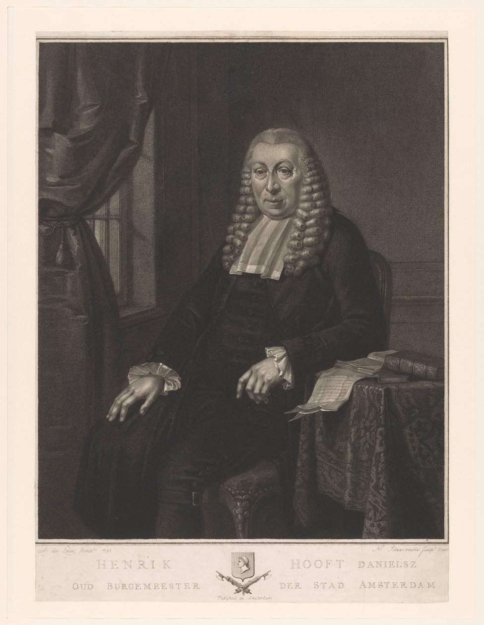 阿姆斯特丹市长亨德里克-丹尼尔斯-胡夫特（Hendrik Danielsz.胡夫特，阿姆斯特丹市长 作者 尼科洛·夏沃内蒂