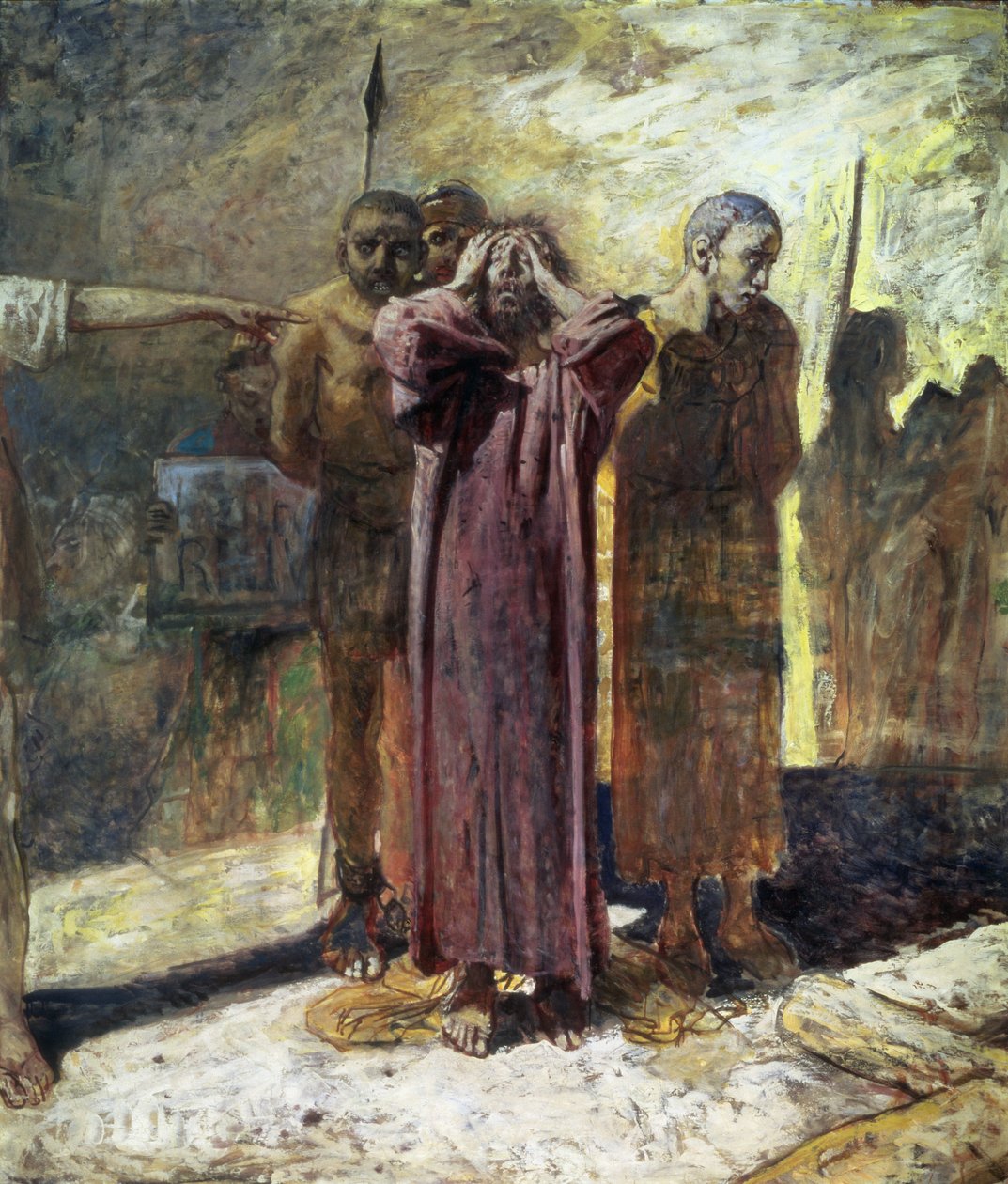 Golgotha，1892-93 作者 尼古拉·尼古拉耶维奇·格