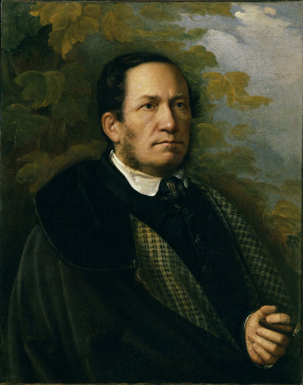 Valeryan Zhadovsky的肖像，1843年 作者 尼古拉·安德烈耶维奇·拉夫罗夫