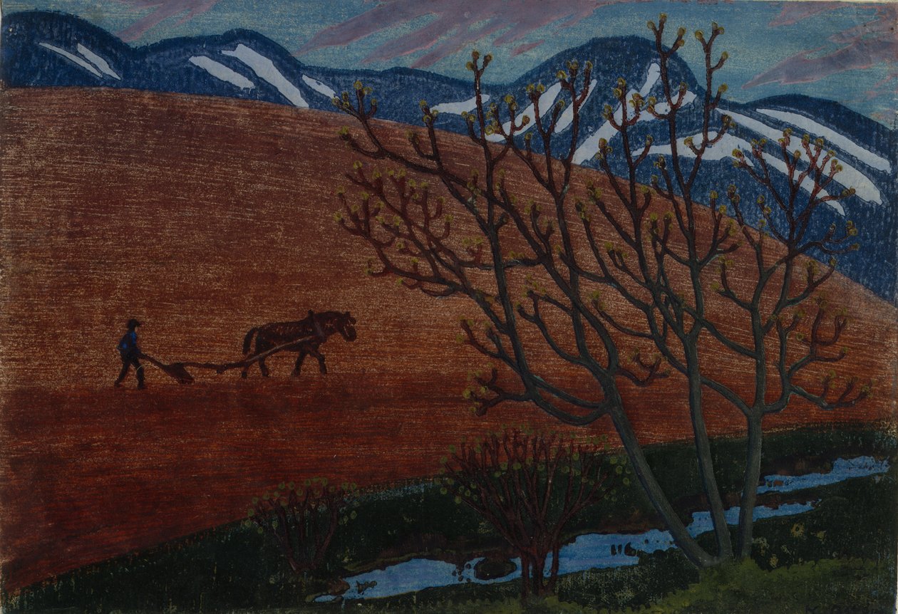 牧场主》（布面油画） 作者 尼古拉·阿斯楚普