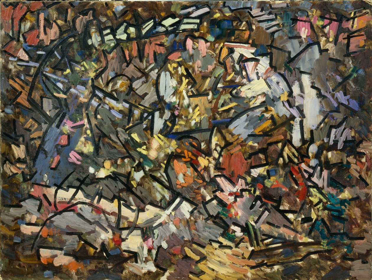 狂欢节，1930年代末 作者 尼古拉·伊万诺维奇·叶夫格拉福夫