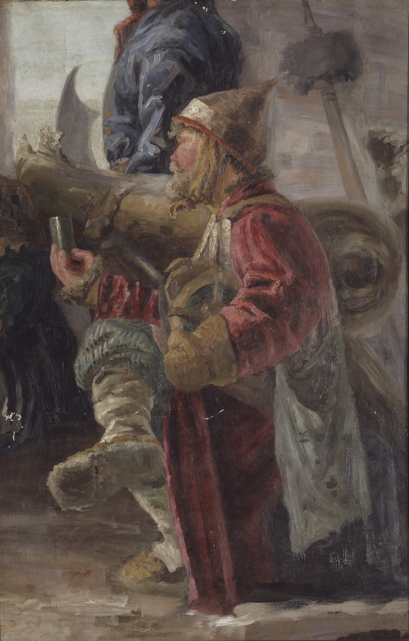 炮手，1894年 作者 尼古拉·康斯坦丁·诺维奇·罗里奇