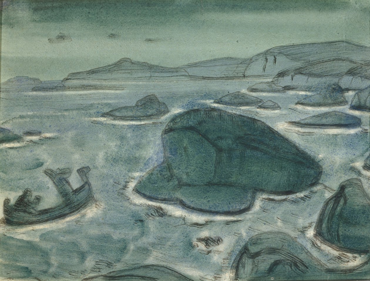 女巨人克里姆希尔德，1915年 作者 尼古拉·康斯坦丁·诺维奇·罗里奇