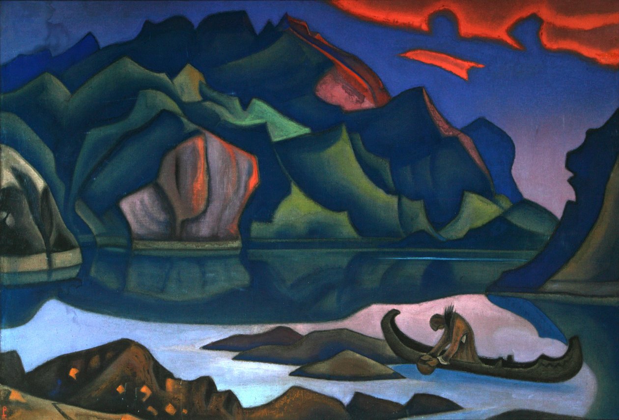 隐藏的宝藏，1947年 作者 尼古拉·康斯坦丁·诺维奇·罗里奇