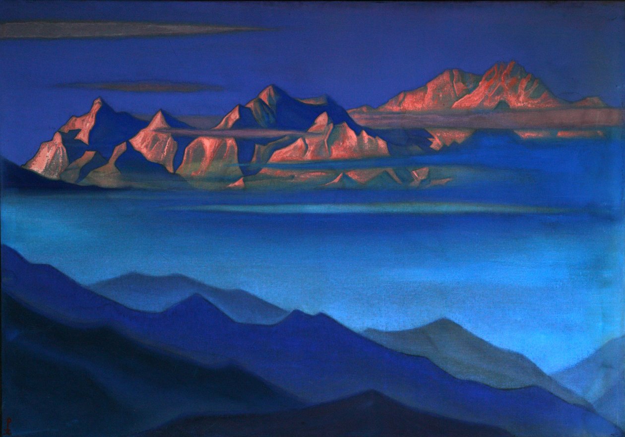 1944年的Kangchenjunga 作者 尼古拉·康斯坦丁·诺维奇·罗里奇