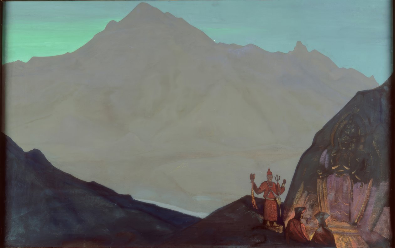 NKRoerich，Chenresig，Westtibet 作者 尼古拉·康斯坦丁·诺维奇·罗里奇
