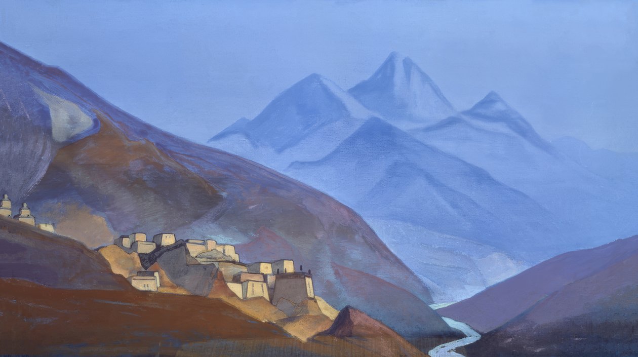 NKRoerich，Lahaul，喜马拉雅山 作者 尼古拉·康斯坦丁·诺维奇·罗里奇