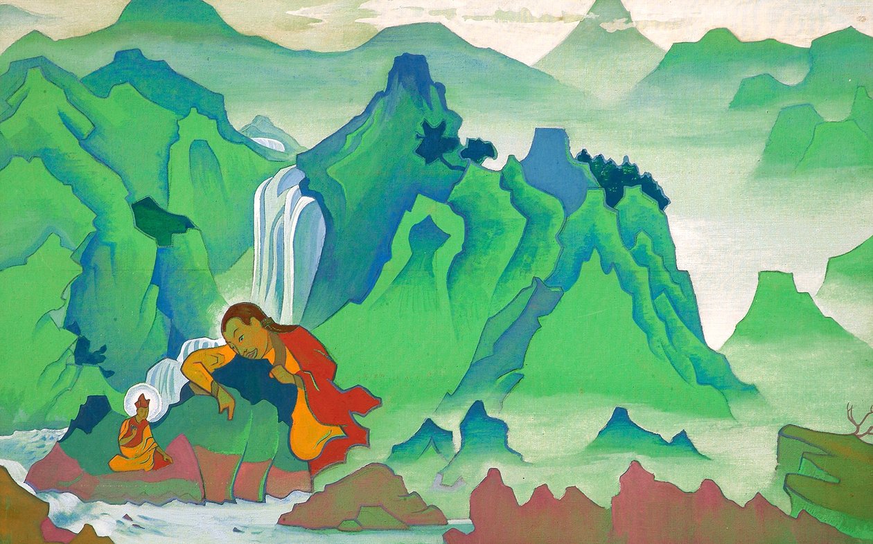 Padma Sambhava，1924年。 作者 尼古拉·康斯坦丁·诺维奇·罗里奇